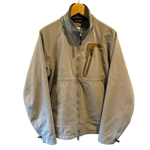 Columbia Men’s Large Titanium Gray Soft Shell Jacket - Picture 1 of 13